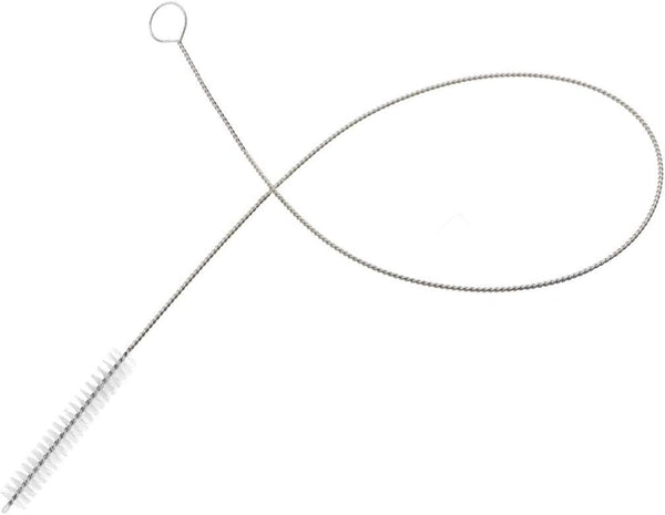 Huouo 2 Pcs Cleaning Brush Bristle Tip 3/8” by 32” Inch Long - Flexible Cleaner Tool for Clean Keg, Feeding Tube, Line Tube Hose
